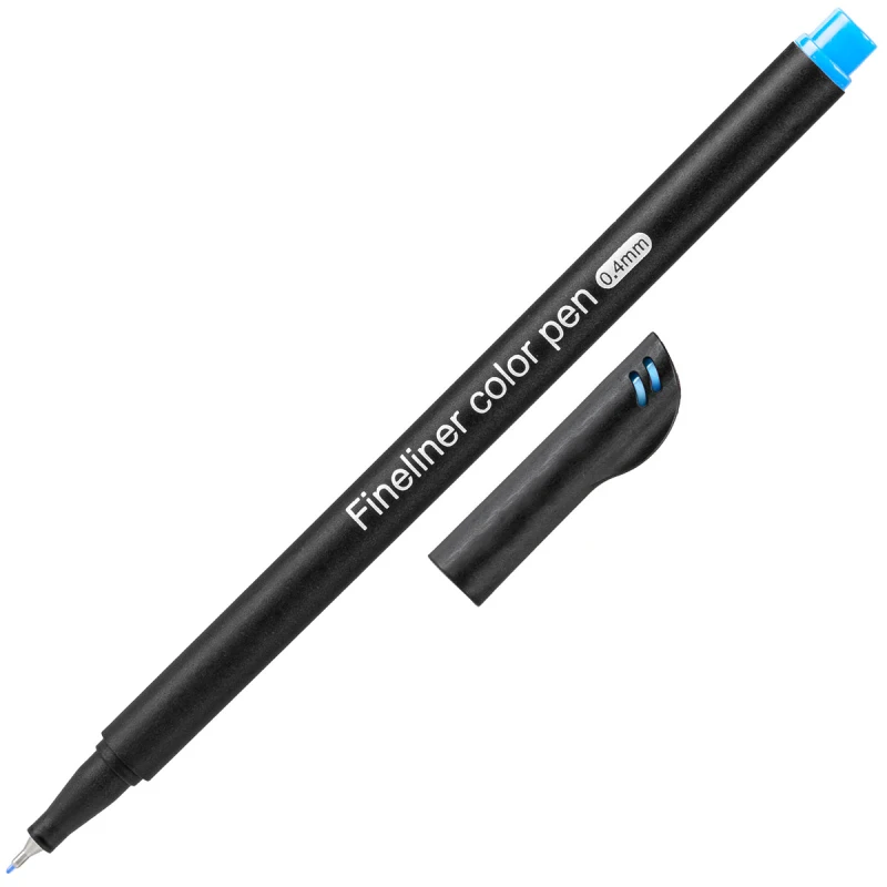Cienkopisy Fineliner Kreślarski - Zestaw 12 Kolorów 0.4mm - obrazek 4