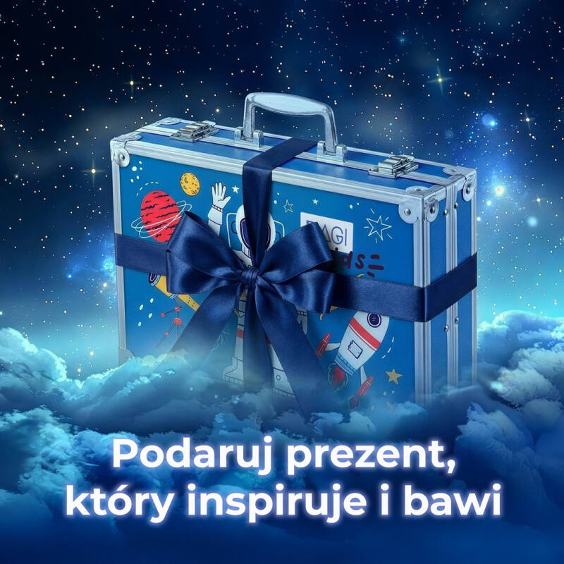 Zestaw Artystyczny dla Dzieci z Motywem Astronauty – 145 elementów - obrazek 10