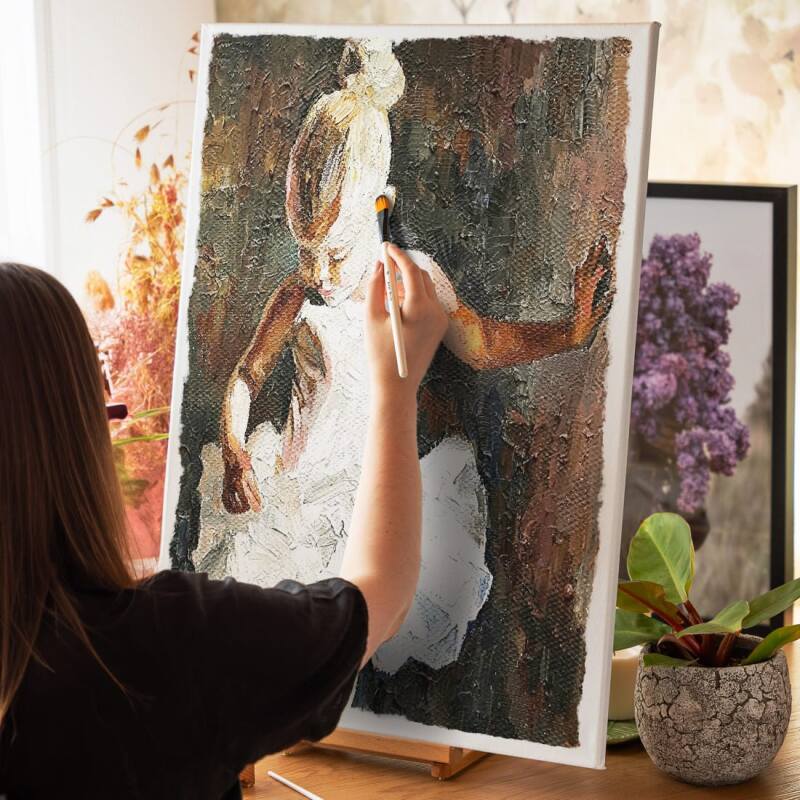 Płótno Malarskie Lniane 50x70 cm - obrazek 10