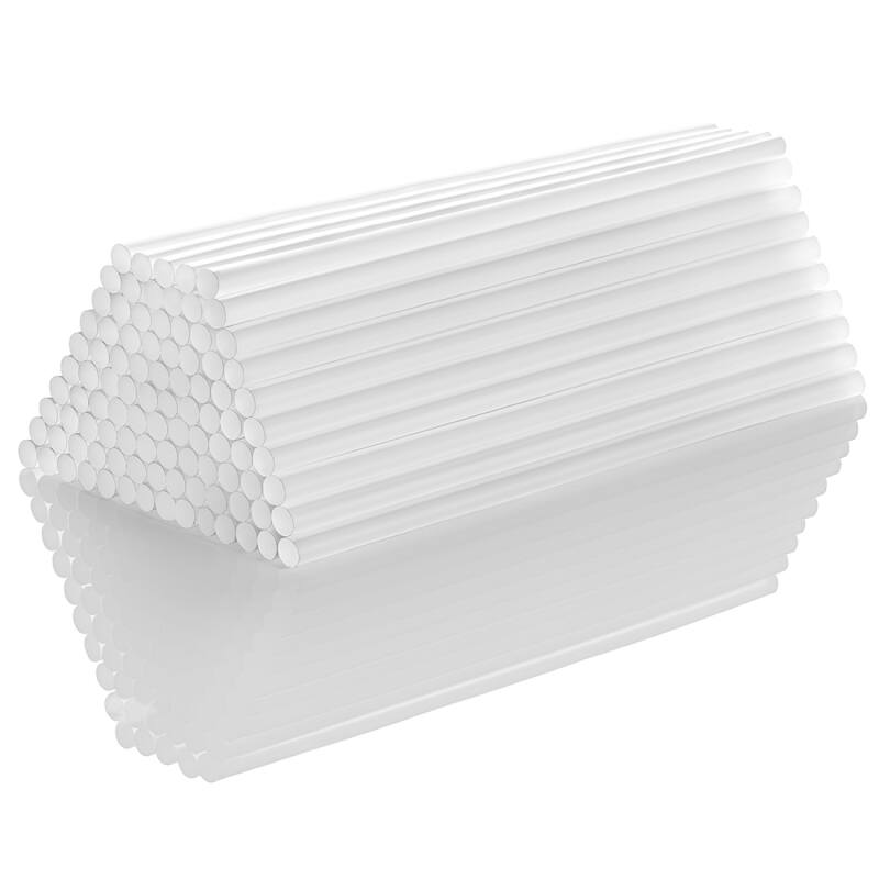KLEJ DO PISTOLETU NA GORĄCO 7mm X 100mm BEZBARWNY WKŁADY KLEJOWE 100 szt - obrazek 4